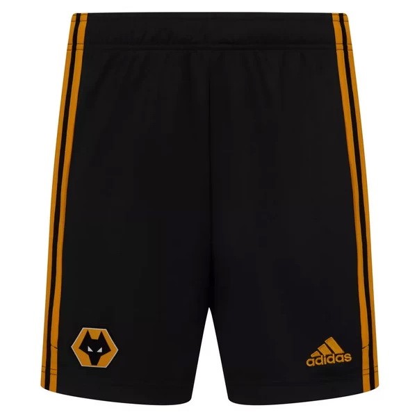 Pantalones Wolves Replica Primera Ropa 2020/21 Negro